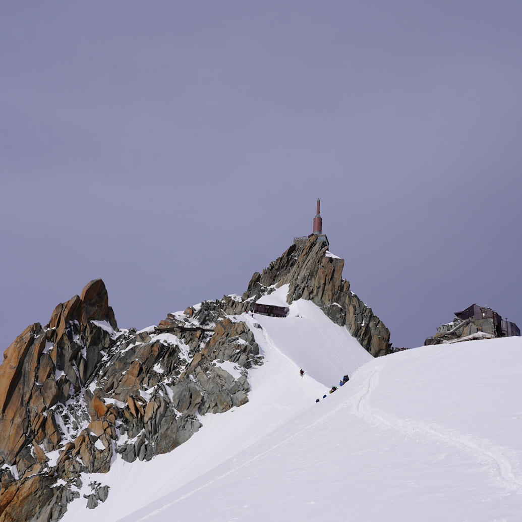 Arête de l'aiguille du Midi